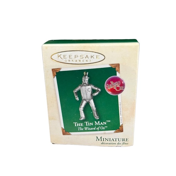 Hallmark Keepsake Ornament Miniature The Wizard Of Oz The Tin Man 2002 - Picture 4 of 11